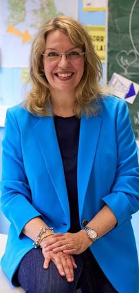 Gabriele Mark, die neue Direktorin des Moll-Gymnasiums.