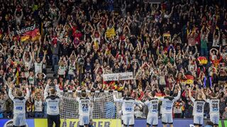 Januar 2019: Die deutsche Mannschaft jubelt bei der WM in Köln.