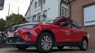 Mit ihren Einsatzfahrzeugen sind die ehrenamtlichen Rettungskräfte des HvO-Systems schnell vor Ort. Insgesamt gibt es zwei dieser Autos.