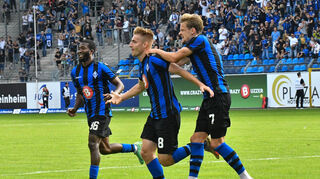 Grund zu Jubeln hatte der SV Waldhof beim Heimsieg am Samstagmittag sicherlich genug