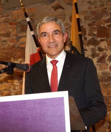 Ein „Kind Schriesheims“: Ehrenpate Stephan Harbarth.