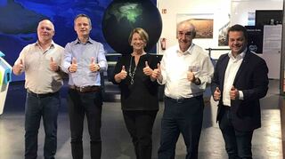 Umweltbewusst: Willi Ernst (v.l.), Bernd Welz, Sabine Hamann, Gerhard Schäfer und Boris Schmitt.