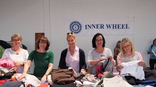 Der Inner Wheel Club Mannheim hat bereits 2019 zum Flohmarkt in Lampertheim eingeladen.