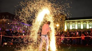 Am Wochenende ist wieder Lichtmeile in der Neckarstadt.