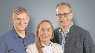 Die katholische Klinikseelsorge: Matthias Becker, Sibyll Konersmann, Andreas Hoffmann (v. l.).