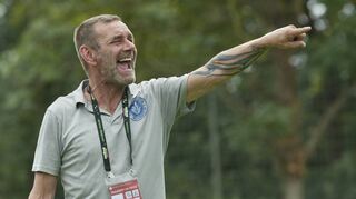 Groß-Rohrheims Trainer Georg Eckhardt.