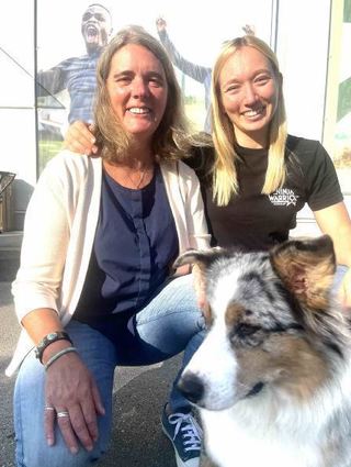 Melanie Schmitt (r.) und Kirsten Rahmeier (Waldpiraten).
