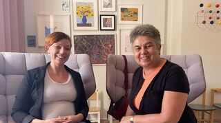 Sie kümmern sich um Opfer (v.l.): Psychologin Mareike Keller vom Childhood-Haus in Heidelberg und Patricia Wickert, Geschäftsstellenleiterin des Weissen Rings Rhein-Neckar.