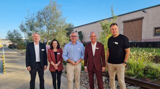 Der Vorstand der Mannheimer Runde (v.l.): Johann E. Wagner, Christine Igel, Thorsten Riehle, Stefan Kleiber, Kai Kemper.