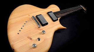 Eine ebenso einfache wie formschöne Optik: die Kerwebaum-Gitarre.