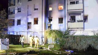 Am Freitag kam es in der Dossenheimer Theodor-Heuss-Straße zu einer Explosion