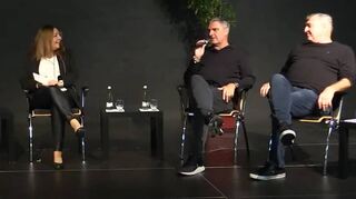 Die Mutmacher gegen Krebs in der Mannheimer Abendakademie:  Frauke Kühnl, sowie Uli und Michael Roth.