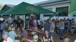 Die Einweihung des Vereinsheims ist vor drei Jahren groß gefeiert worden.