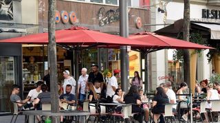 Hat bereits geschlossen: das Eiscafé Fontanella auf den Mannheimer Planken.