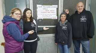 Leisten als Helping Hands enorm viel (v.l.) : Antje Egle, Elizabeth Lenhardt, Claudia Lamm und André Geppert. Es fehlt die Fünfte im Bunde Colette Platz.