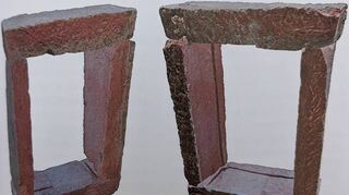 Die vier Teile dieses rund 2000 Jahre alten Türgewändes aus dem römischen Ladenburg sollen in der Stadt ausgestellt werden. Bild: Landesdenkmalamt/Repro: Peter Jaschke