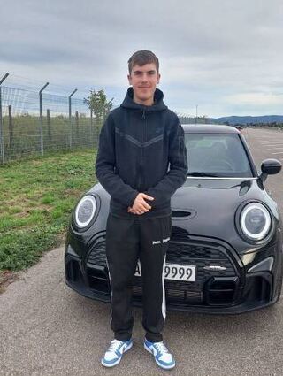 Fährt lieber mit Gangschaltung: Marlon Heiß aus Sandhofen.