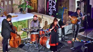 Höhepunkt: Elina Duni mit Quartett in der Christuskirche.
