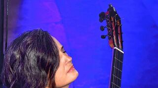 Alles ist bei ihr wunderschön, romantisch und perfekt: Zsófia Boros beim Abschluss von Enjoy Jazz Nr. 25 in der Mannheimer Christuskirche.