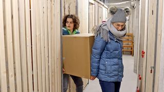 Paula und ihre Freundin Michi.