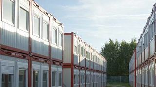Das Containerdorf bietet noch Platz für Geflüchtete.
