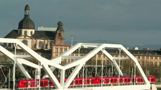 Verbindungen über den Rhein sind ab Mittwochabend rar