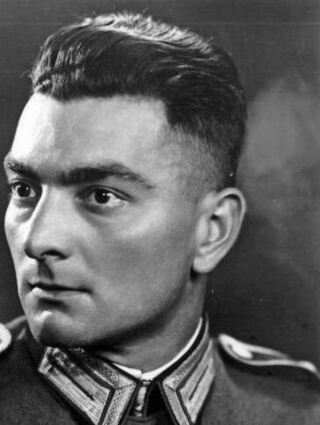 1944 in den Niederlanden gefallen: Heinz Schimmel in Uniform.