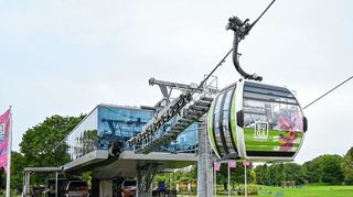 Die Buga-Seilbahn. Konkrete Pläne für eine dauerhafte Ansiedelung in der Region gibt es bisher nur in Heidelberg, von Wieblingen ins Neuenheimer Feld.