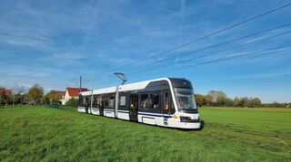 Die neue Rhein-Neckar-Tram könnte ab 2024 auch auf der Linie 5 eingesetzt werden.