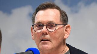 Waldhof-Präsident Bernd Beetz bei der Mitgliederversammlung im vergangenen März.