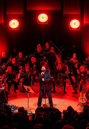 Marian Gold, Frontmann der Band Alphaville beim Tourauftakt zum 40-jährigen Jubiläum.