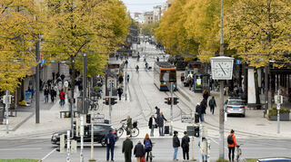 Die Waffenverbotszone erstreckt sich auch über die Planken.