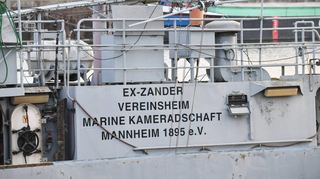Zuletzt war das Kriegsschiff „Zander“ ein schwimmendes Vereinsheim.