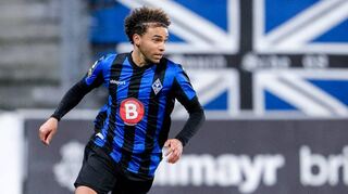 Jalen Hawkins möchte dem SV Waldhof mit seinem Tempospiel weiterhelfen. Bislang hat er zweimal getroffen.