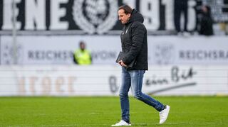 Resigniert nach der Niederlage in Sandhausen: SV-Waldhof-Trainer Rüdiger Rehm.