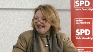 Helen Heberer bei einer SPD-Veranstaltung im Jahr 2006.