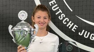Lilly Marie Greinert war bei der Hallen-DM eine Klasse für sich.