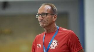 TVG-Trainer Frank Herbert erlebte in Griesheim einen ruhigen Abend.