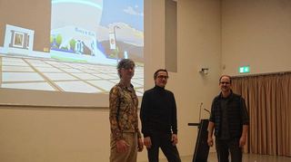 Christoph Faulhaber (v.l.), Mario Klingemann und Heiko Daniels.