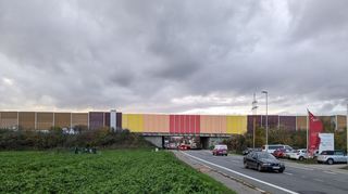 Unter dieser Autobahnbrücke zwischen Ilvesheim und Feudenheim hielt sich der Wohnungslose auf.