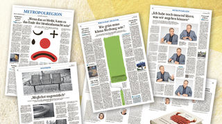 Ausgezeichnete Seiten: Chef-Grafiker Tobias Dolch gewinnt den European Newspaper Award.