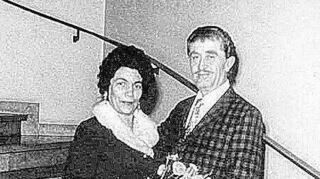 Zilli Schmidt und ihr Ehemann Toni heirateten in Mannheim.