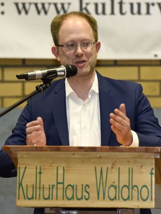 Der Mannheimer Grünen-Stadtrat Chris Rihm.