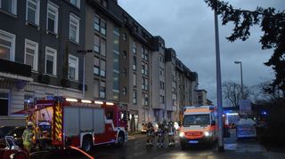 In einem Mehrfamilienhaus kam es am Donnerstag zu einem Brand