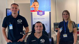 Das Treye-Tech-Team aus Mannheim (v.l.): Stanislaus Kloster, Anton Wachner und Sophia Kramer.
