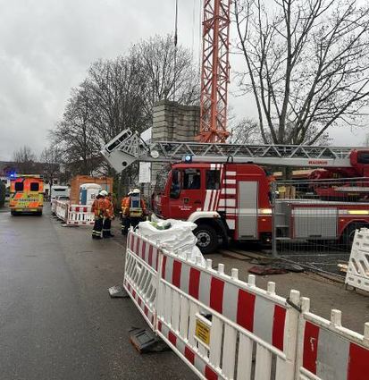 Der Unfallort in der Schriesheimer Conradstraße.
