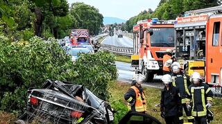 Nach dem schweren Unfall auf der B 44 bei Mannheim-Sandhofen ist der Unfallfahrer zu vier Jahren Jugendstrafe verurteilt worden.