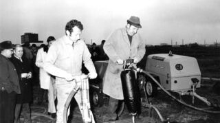 Die Erfindung des Presslufthammers war auch der Durchbruch für Pressluft Götz in Mannheim.