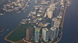 Gefährdet: Experte befürchten, dass bis 2050 das gesamte nördliche Gebiet von Jakarta überflutet sein könnte.