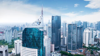 Gewaltig: Rund elf Millionen Menschen leben in Jakarta. Die bisherige Hauptstadt von Indonesien auf der Insel Java ist allerdings vom Klimawandel bedroht.